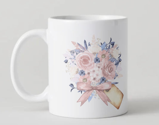 Bouquet ceramic mug