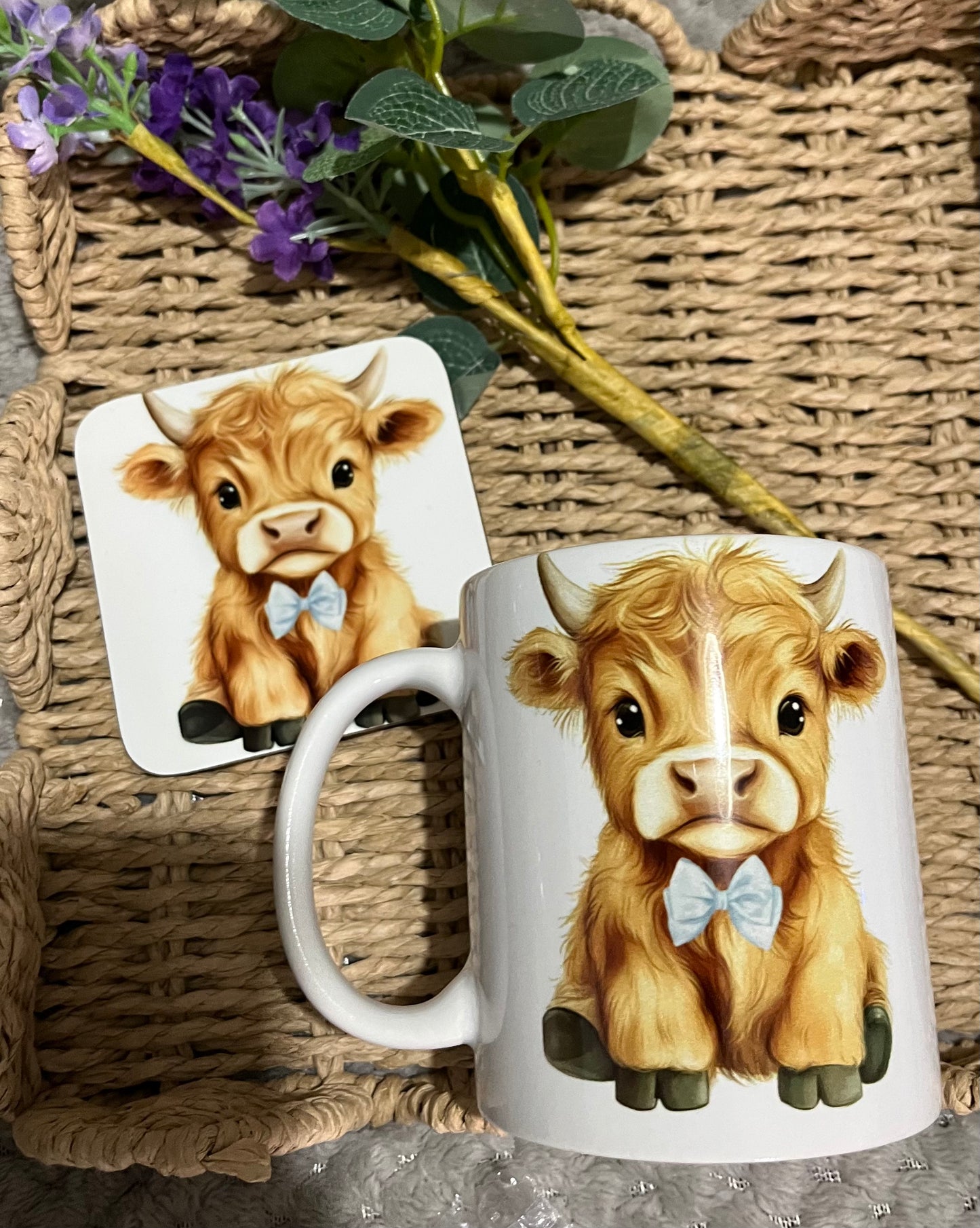 Highland Cow Gift Set