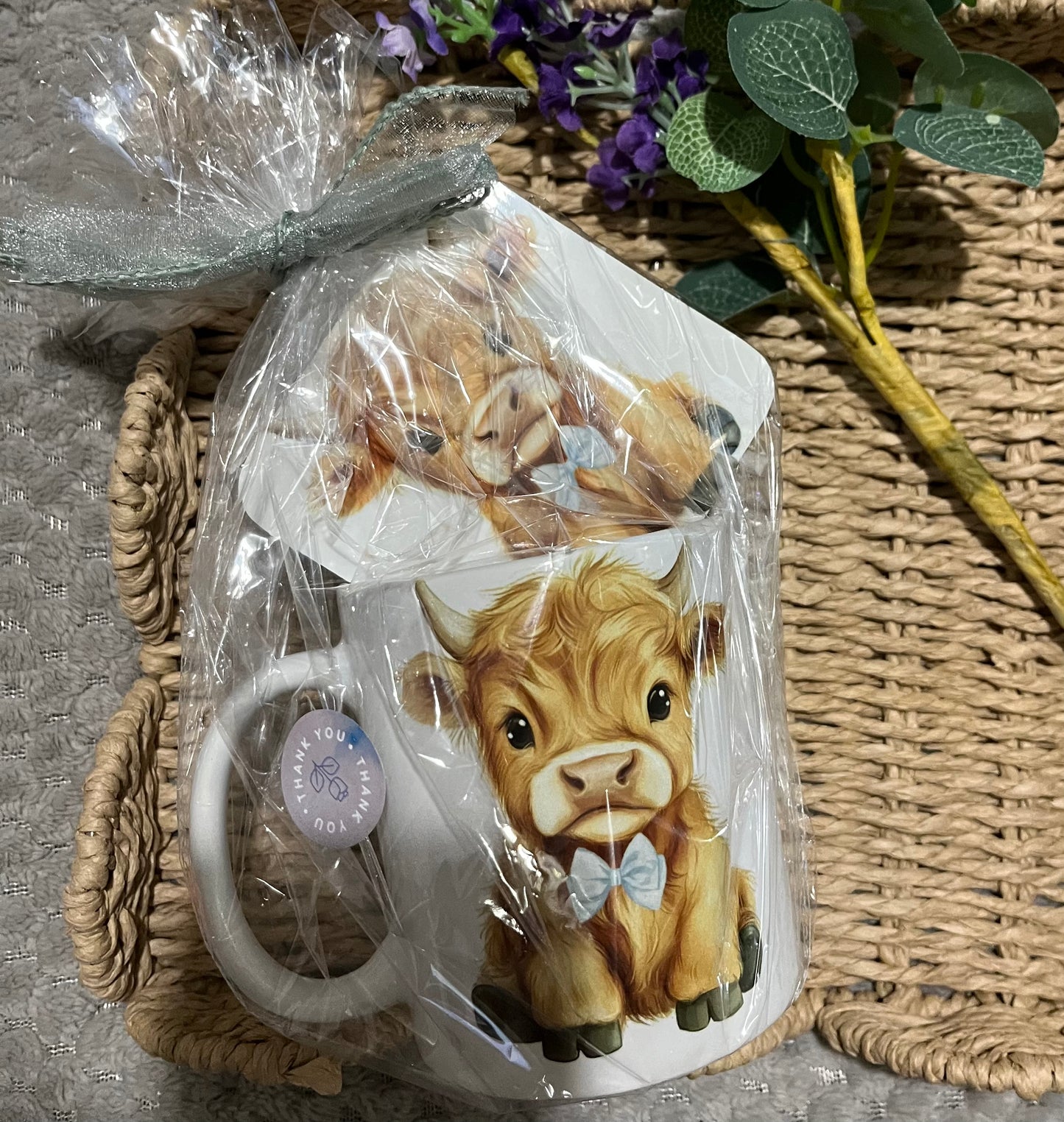 Highland Cow Gift Set