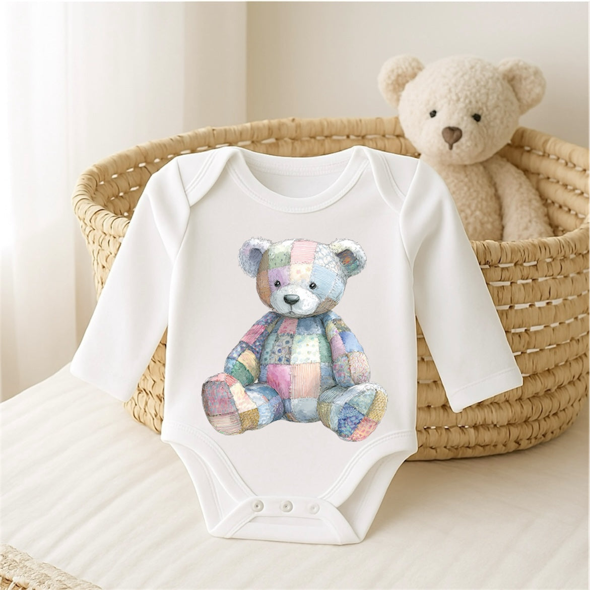 PATCHWORK BEAR VEST