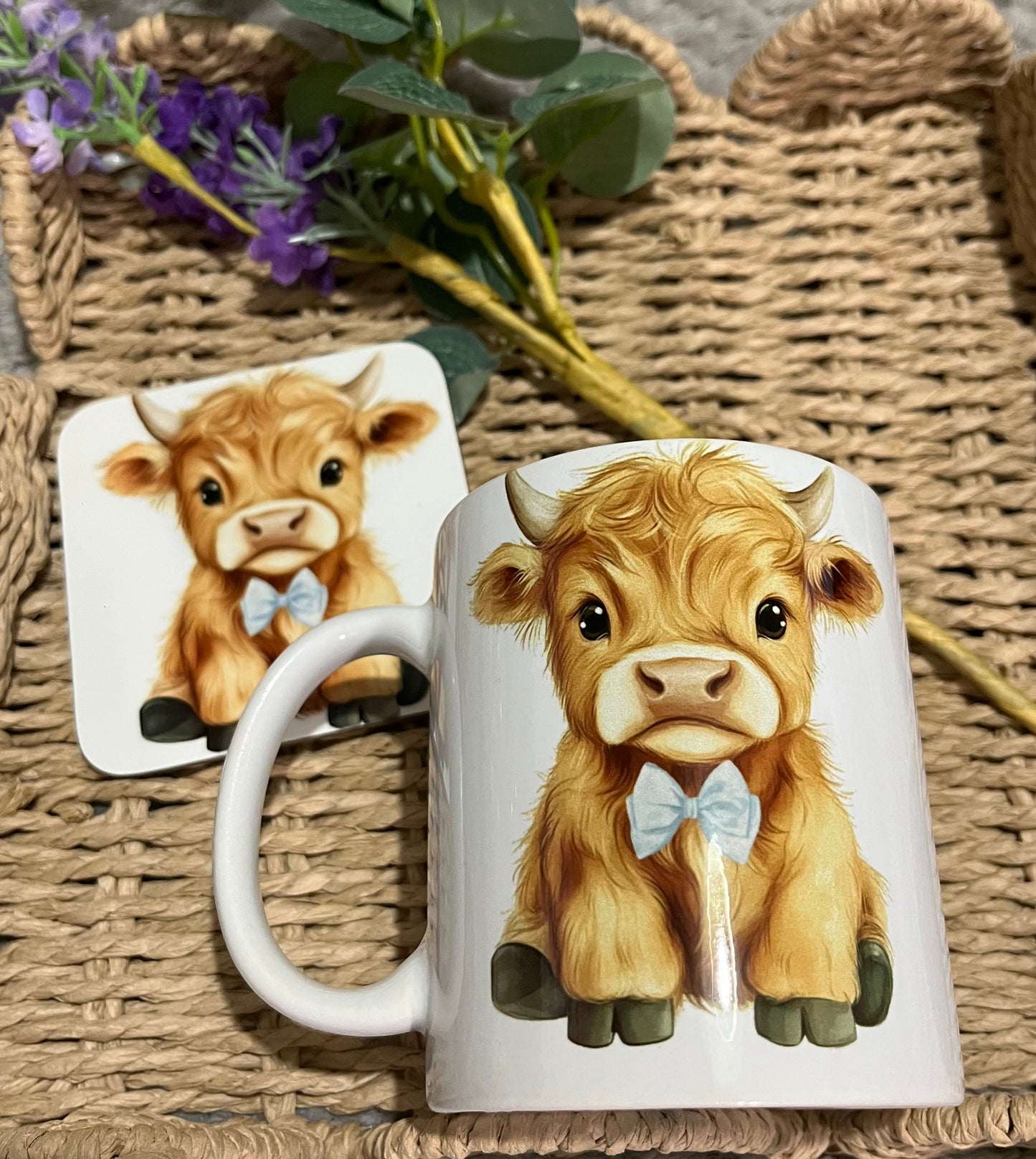 Highland Cow Gift Set