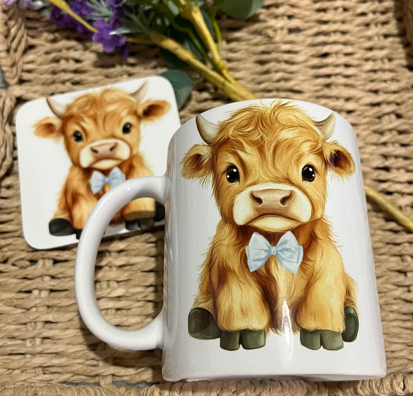 Highland Cow Gift Set