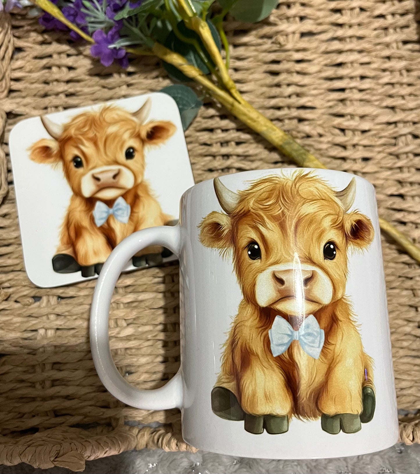 Highland Cow Gift Set