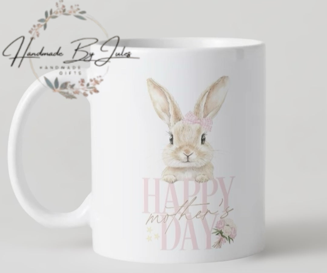 Bunny Design Mothers Day Mug